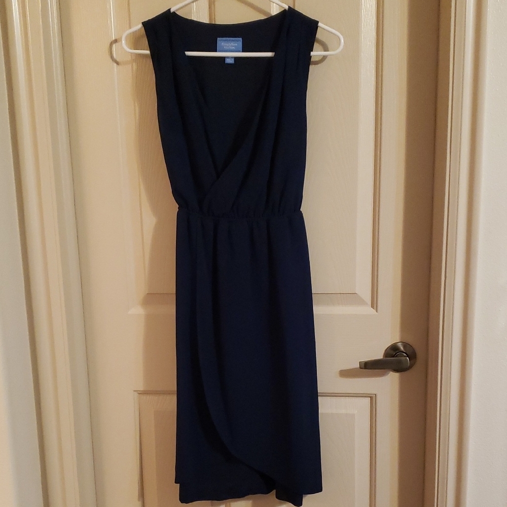 Deep Blue Midi Dress